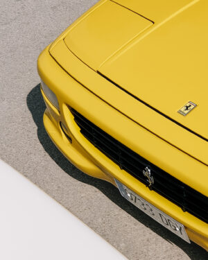 Print | 355 F1 Spider #yellowferrari